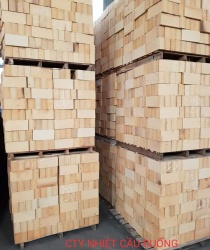 Gạch Chịu Lửa Cao Nhôm(H1-Kt230x115x65mm)